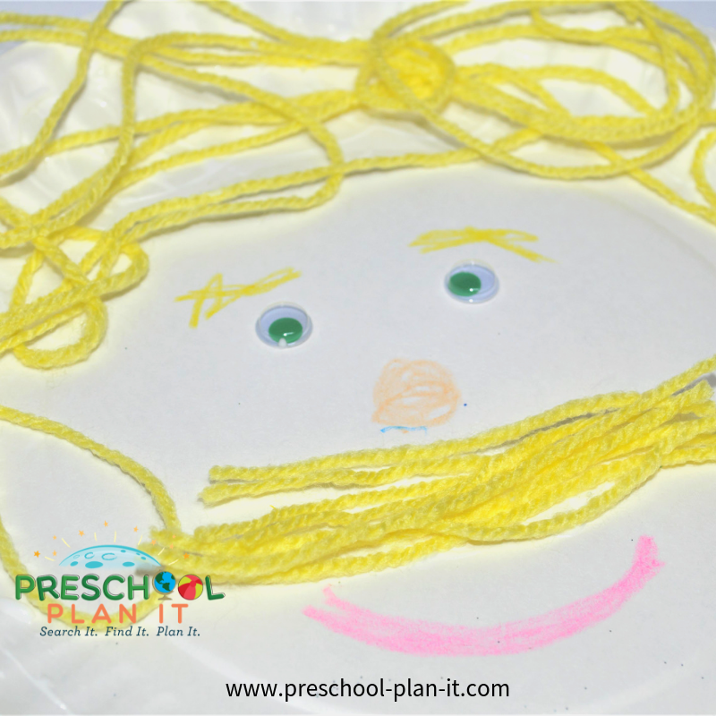 Family Activities Preschool Theme Art Activity