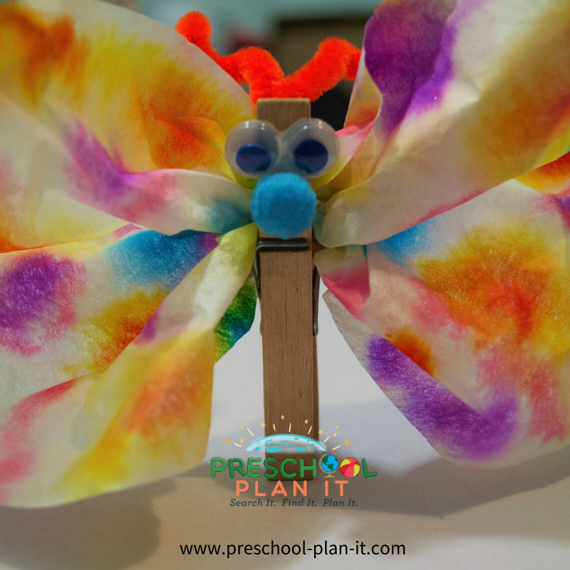 Rain Forest Preschool theme art Activity