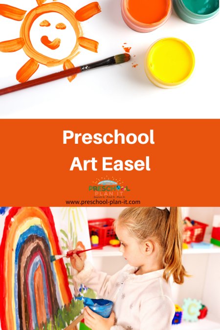 The Art Easel in the Preschool Classroom