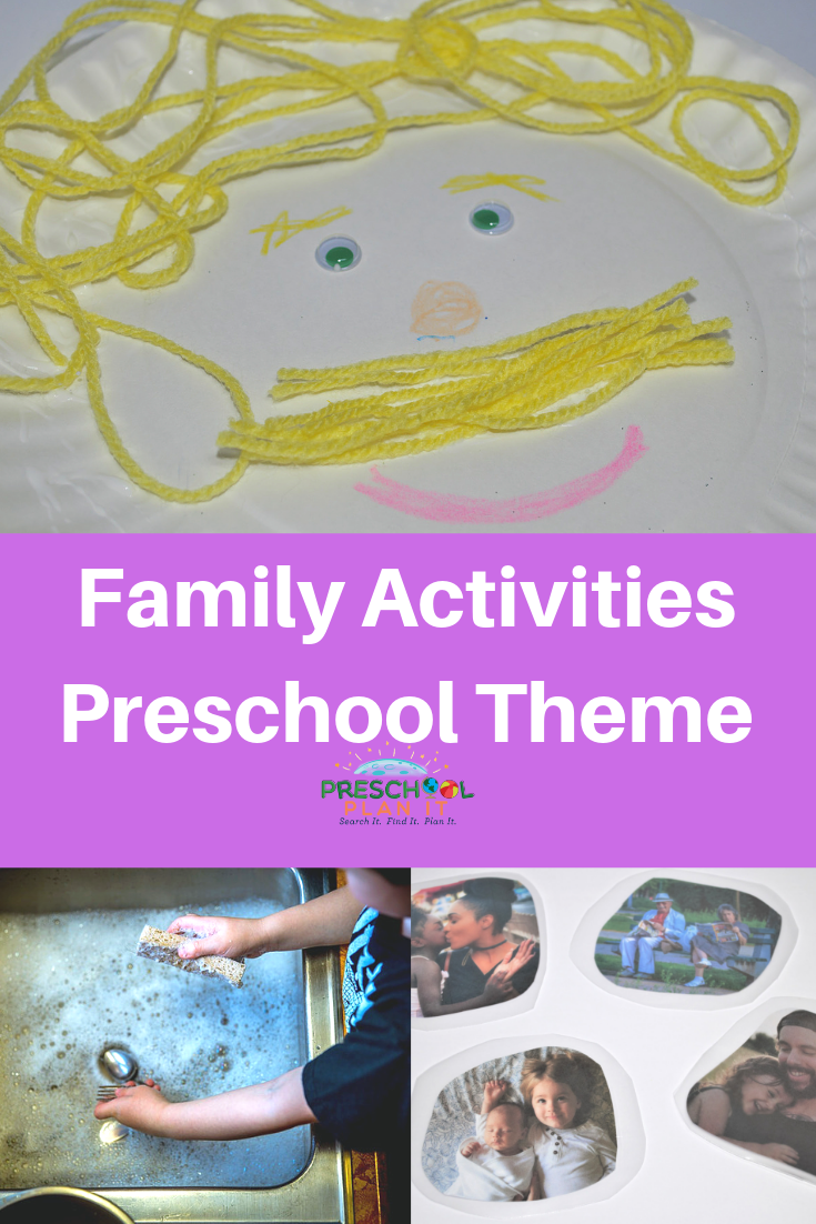 Family Activities Preschool Theme