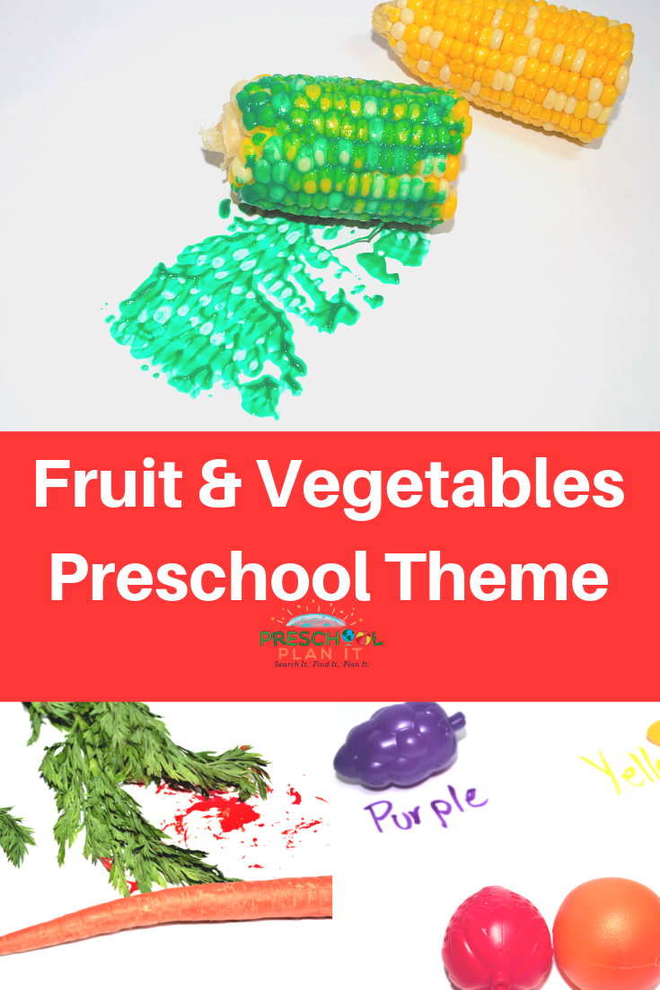 Fruits And Vegetables Theme For Preschool