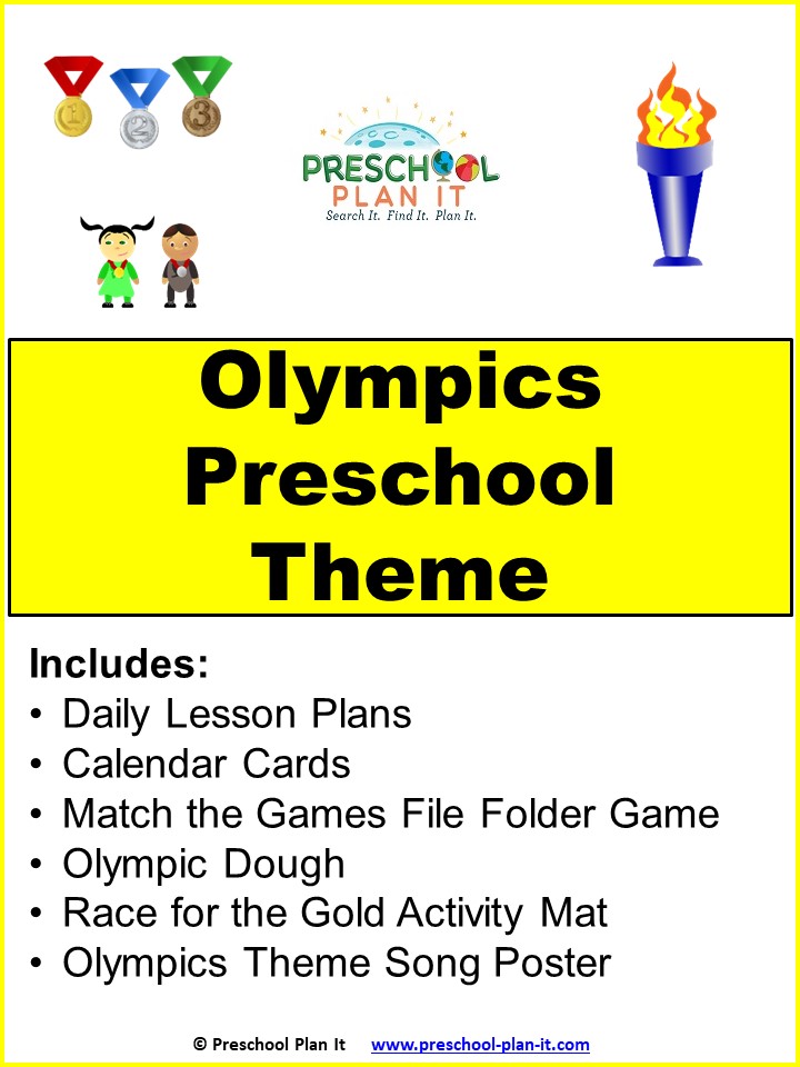 Olympics Preschool Theme Resource