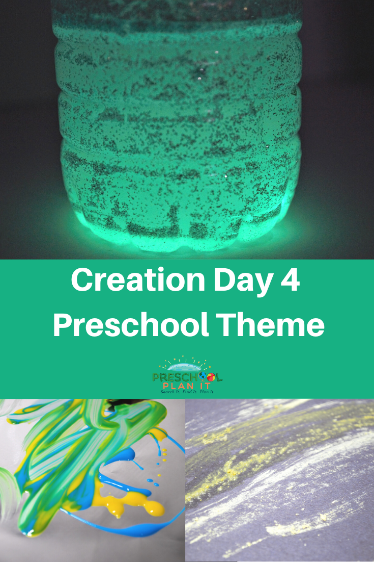 Creation Day 4 - Sun, Moon and Stars Theme For Preschool