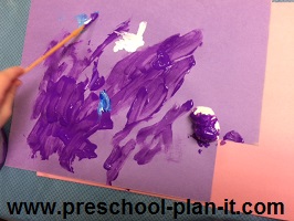 Painting in Preschool
