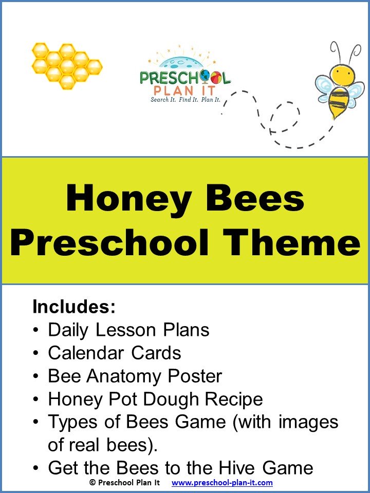 Honey Bees Theme Cover Page