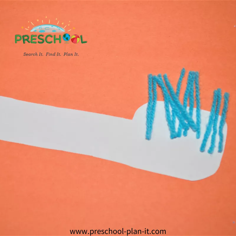 Dental Health Preschool Theme Art Activity